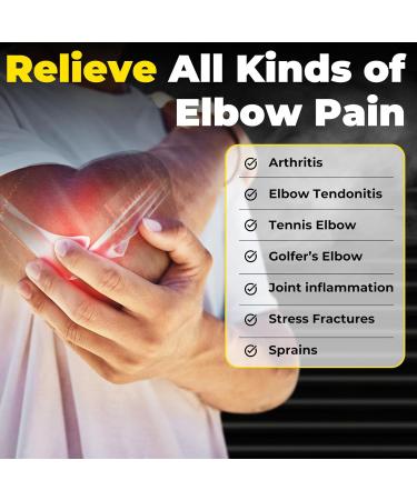 ZOYER Adjustable Elbow Brace for Tendonitis & Tennis Elbow Pain Relief & Sports Injury Recovery for Men & Women - Buy Online on GoSupps.com