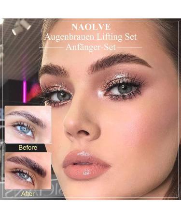 Naolve Eyebrows Lifting Set - Waterproof Durable Brow Lamination Kit for Beginners | Professional Eyebrow Styling - Buy Online on GoSupps.com