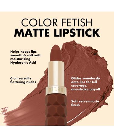 Milani Color Fetish Lipstick and Understatement Lipliner Bundle - Secret & French Rose - Buy Online on GoSupps.com