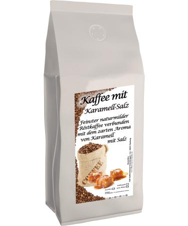 C&T Aroma -Haffee - Flavored coffee ground - Salzig caramel 500 g - private roaster top coffee Flavoured coffee caramel salt 500 g