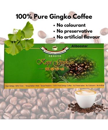 Bosland Ginkgo Instant Coffee - 15x 22g - No coloring no preservatives no artificial flavors - Buy Online on GoSupps.com