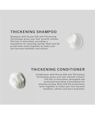 Sachajuan Thickening Shampoo & Conditioner Set | Ocean Silk Technology | Volume & Smooth Hair | 8.4 oz - Best International Shipping - Buy Online on GoSupps.com