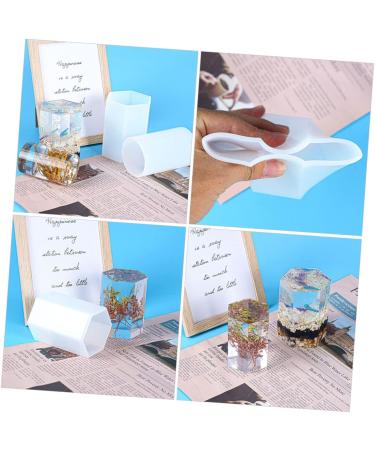 FRCOLOR 4pcs Silicone Candle Molds - Hexagon DIY Epoxy Molds for Wax & Jewelry Casting - Perfect for Aroma Candles & Crafts - Buy Online on GoSupps.com