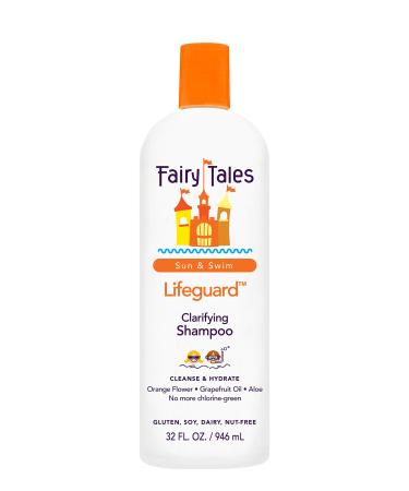 Fairy Tales Swim Shampoo for Kids - 32 oz | Made with Natural Ingredients in the USA | Chlorine Removal Swimmer Shampoo for Kids | No Parabens  Sulfates  or Synthetic dyes