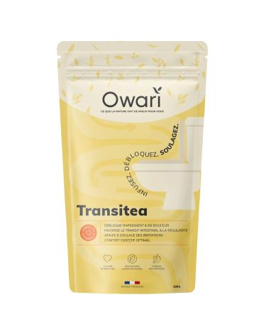Owari OWARI Transitea - Anti-Bloating and Bloating Transit Herbal Tea - Fennel Infusion for Indigestion and Bloating - 100% Plant-Based Intestinal Transit Herbal Tea Made in France