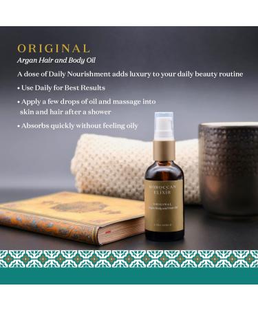 Moroccan Elixir ORIGINAL Pure Argan Oil (3.7oz) 3.7 Fl Oz (Pack of 1) - Buy Online on GoSupps.com