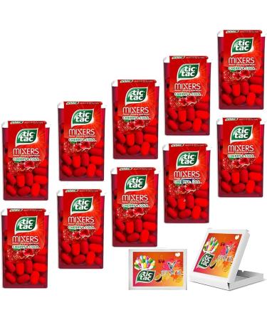 10 x Variety Flavours Sweets (18g x 10) (Mixers Cherry COLA) VSTAR