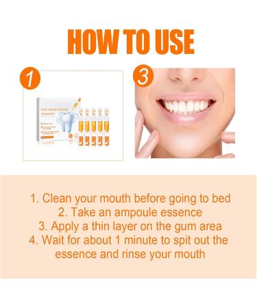 Lenaro Oral Repair Treatment Ampoules - Gum Repair Solution (21 Pieces/3 Boxes) - Fast International Shipping - Buy Online on GoSupps.com