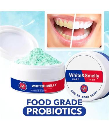 Aiposhiy Teeth Whitening Powder - Natural Probiotic Tooth Powder for Sensitive Teeth Mint Flavor Freshens Breath (3 PCs) - Shop Now! - Buy Online on GoSupps.com