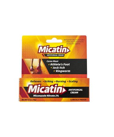Micatin Anti Fungal Cream for Athletes Foot - 14 Gm