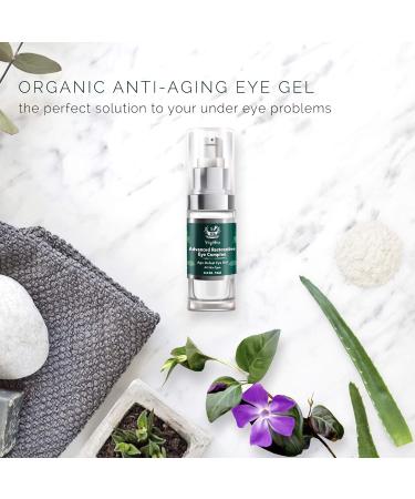 VipBio Organic Restorative Eye Gel for Dark Circles and Puffiness - 0.5 fl. oz - Buy Online on GoSupps.com