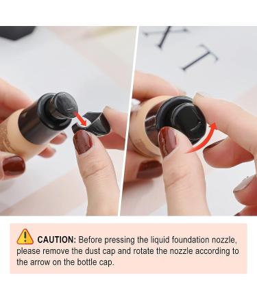 SIGHTLING Foundation Makeup Set - 30ml Liquid Full Coverage 24HR Matte Oil Control Concealer (102 Nude) with Face Primer, Brush, and Sponges - Buy Online on GoSupps.com
