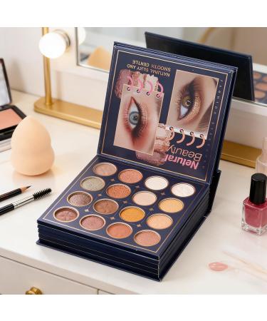 Makeup Book Palette Long Lasting Formula 32 x 1.2g / 10 x 4g / 25 x 2.5g Highlighter Blush Blendable Eyeshadow Palette Contour Powder For Women Teenagers - Buy Online on GoSupps.com