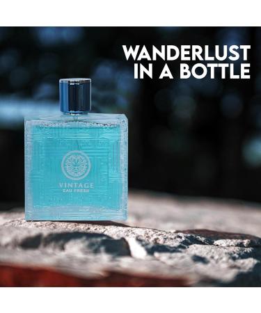 Vintage Men's Cologne Timeless Scent with a Modern Twist Perfume for Men Eau de Toilette 100ML for All Skin Vintage 3.4 Fl Oz (Pack of 2) - Buy Online on GoSupps.com