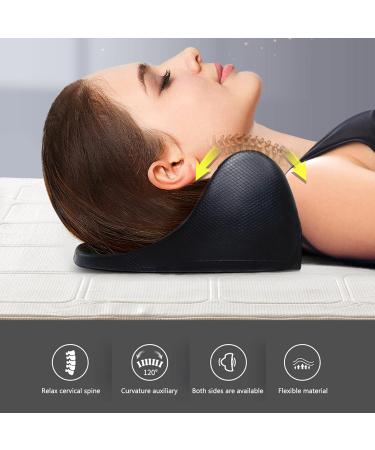 Neck Stretcher for Cervical Traction Super Soft Neck and Shoulder Relaxer Neck Hump Corrector Neck Traction for TMJ Ache Relief Cervical Spine Alignment Home Office Chiropractic Pillow - Buy Online on GoSupps.com
