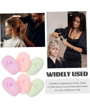 iplusmile 3 Cache Oreilles Silicone pour Coloration Capillaires Protections Auditives R utilisables pour de Cheveux Rose Vert - Buy Online on GoSupps.com