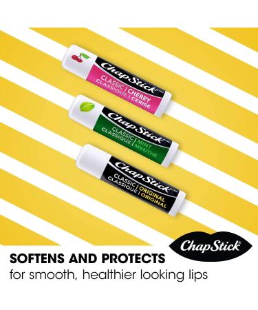ChapStick Classic Cherry (2 Pack) Lip Balm Skin Protectant 4 g (Pack of 2) - Buy Online on GoSupps.com