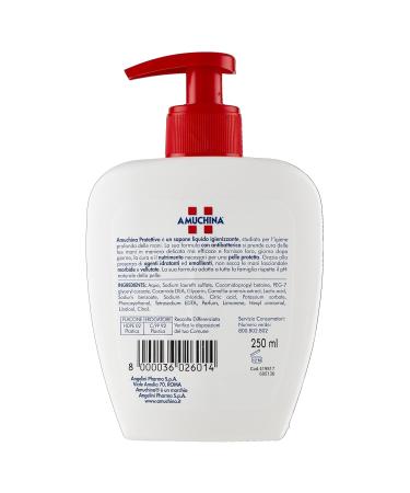 Buy Amuchina Protection Soap 250ml - Effective Antimicrobial Cleanser for Global Shipping - Buy Online on GoSupps.com