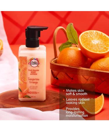 Buds & Berries Tangerine Orange Vitamin C Body Gel Lotion - Paraben-Free 240 ml | Nourishing Skin Care for Normal Skin - International Shipping Available - Buy Online on GoSupps.com