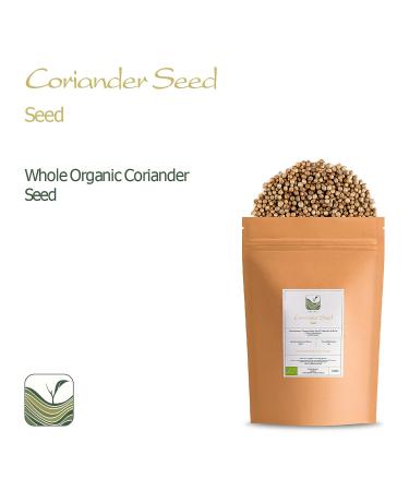 Organic Gourmet Coriander Seed - Elevate Dishes with High-Quality Cilantro Seeds - 100g (3.53 oz) - Buy Online on GoSupps.com