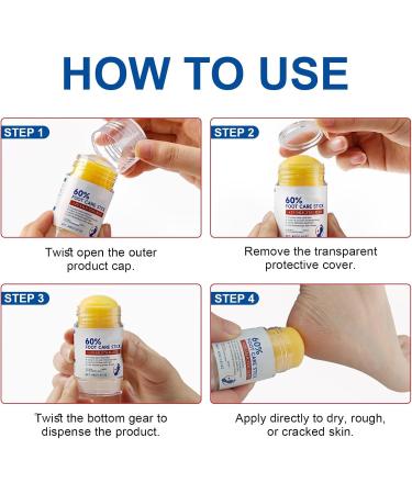  G n rique Urea Cream 60% Moisturizing Repair Foot Cream Deeply Hydrates and Softens Cracked Heels Cream for Very Dry and Damaged Feet 40g (2) - Buy Online on GoSupps.com