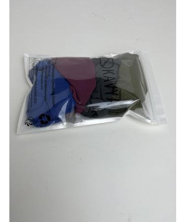 Kavya Wide Headbands for Women - Set of 5 Soft Elastic Hair Bands for Yoga & Fashion - Knotted Headbands & Hair Scarf Accessories for Adults - Buy Online on GoSupps.com
