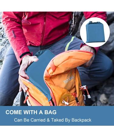 Sleeping Bag Liner Portable Travel Camping Sheets Lightweight and Compact Sleeping Sack Sheets for Adults Comfortable Liners for Traveling Hotel Camping Picnic Hostels Backpacking Blue 82.7x45'' - Buy Online on GoSupps.com