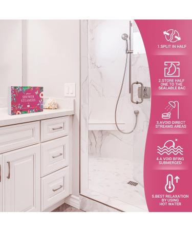 EFFILAND Shower Steamers Aromatherapy - 14 Pack for Self Care & SPA Relaxation | Great Mother's Day Gift with 6 Fragrances - Buy Online on GoSupps.com
