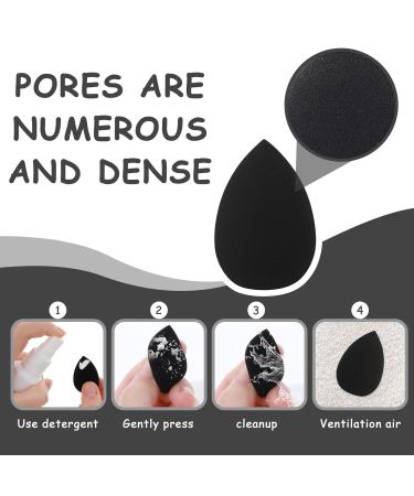 Buy Wllhyf Mini Make-up Sponge Mixer Set - 6 Soft Versatile Sponges for Foundation Concealer & Highlight | Perfect for Wet & Dry Use - International Shipping Available - Buy Online on GoSupps.com