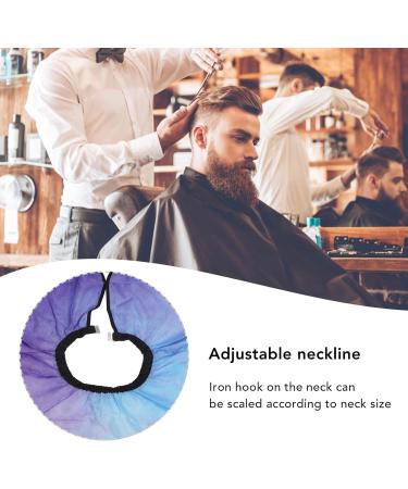 Professional Waterproof Hair Cutting Cape - Tie Dye Salon Apron with Neck Buckle for Hairdressers & Stylists - Buy Online on GoSupps.com