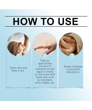 Byuexhp Body oils for women moisturizing cream 100 ml moisturizing body massage oil for all skin types daily on the go at home night shower makeup women men - Buy Online on GoSupps.com