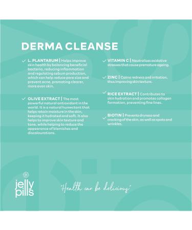 Jelly Pills Natural & Vegan Anti Acne & Flawless Skin Treatment Spot and Blemish Corrector Reduces Wrinkles and Improves Elasticity and Firmness - Innovative Formula with Proven Effectiveness - Buy Online on GoSupps.com