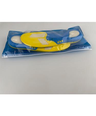 Orthopedic Gel Shoe Insoles for Flat Feet & Plantar Fasciitis - Relief for Foot Pain & Heel Spur - Buy Online on GoSupps.com