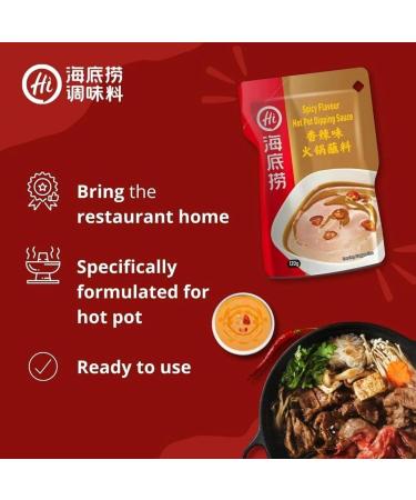 Haidilao Hot Pot Dipping Sauce Spicy 120g (Pack of 3) - Buy Online on GoSupps.com