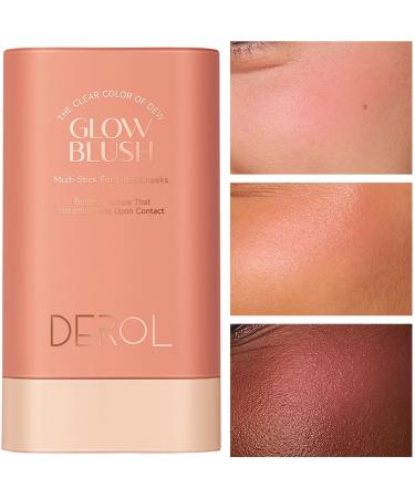 Moisture Blushess Stick - Cheek Tint Cream Blushess for Natural Makeup Make Up with Rotating Design Long Lasting Natural Cheek Tint Blushes Stick for Women Girls for Cheeks and Lips Pfrank - Buy Online on GoSupps.com