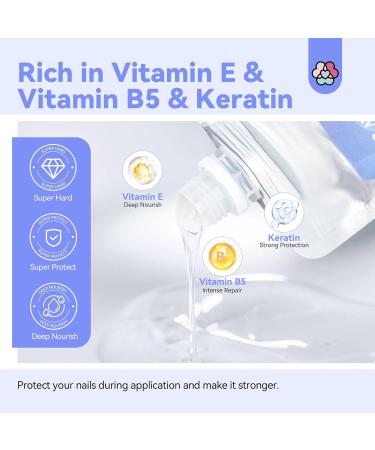 SAVILAND Clear Builder Nail Gel - 200G Refill Pack | Triple Efficacy Hard Gel for DIY & Professional Use | Sealed Aluminum Packaging for Home Salon - Buy Online on GoSupps.com