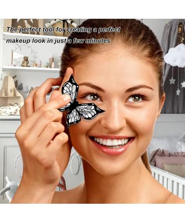 Eye Liner Stencils for Eye Wing Makeup Stencil Professional Eyeliner Stamp Precision Reusable Fast Waterproof Precise Stencil for Beginner Professionals Home Girls Women Travel - Buy Online on GoSupps.com