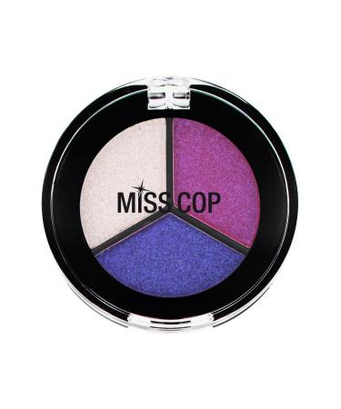 MISS COP-Color Trio Plum Eyeshadow - 3g
