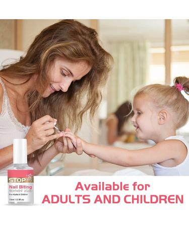 Stop Thumb Sucking & Nail Biting - Child-Friendly Nail Polish Treatment | Bitter Taste | Safe & Effective | Easy Application - 15ML - Buy Online on GoSupps.com