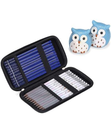 iDream365 Upgraded Hard Pencil Case Box for Audlts Durable Pen Carrying Case with Zipper-Black - Buy Online on GoSupps.com