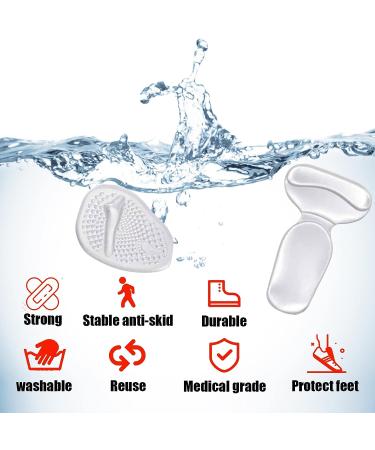 3 Pairs Heel Cushion Inserts & Metatarsal Pads for Improved Shoe Fit & Comfort | Reduce Pain, Prevent Blisters | Men & Women | Ideal for Special Events - Buy Online on GoSupps.com