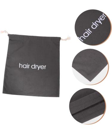 BIUDECO 8 Pcs Hair Dryer Storage Bag Travel Carry on Backpack Black Backpack Blow Dryer Travel Bag Canvas - Buy Online on GoSupps.com