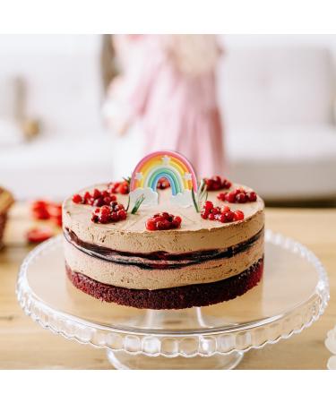 Rumyve Software Rainbow Cake Decoration Cake Top Hat Birthday Party Cake Decoration Cloud Rainbow Rainbow Themed Cake Supplies Birthday Party Wedding Cake Decoration Supplies - Buy Online on GoSupps.com