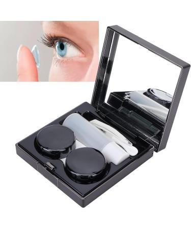 Tmishion Contact Lens Container Set | Dual Mirror & Clamping Design | Ideal for Travel & Daily Use - Buy Online on GoSupps.com