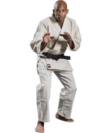Ronin Brand Single Weave Unbleached Judo Uniform 6 - Premium Quality for Judo Practitioners - Buy Online on GoSupps.com
