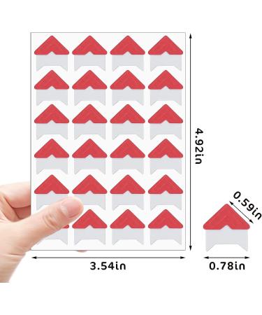 6 Colors 12 Sheets Adhesive Corners for Photos Picture Corners Acid Free Self Adhesive Photo Corners  Self Adhesive Corners Stickers Photo Mounting Corners for DIY Scrapbook Photo Album Journal - Buy Online on GoSupps.com