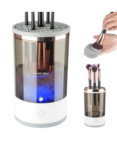 Electric Makeup Brush Cleaner, Makeup Brush Cleaner Machine with Brush Clean Mat, Automatic Cosmetic Brush Cleaner Makeup Brush Tools for All Size Beauty Makeup Brushes Set, Gift for Women Girl