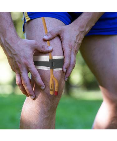 4 Pack Foley Catheter Holder | Anti-Slip Leg Bag Strap for Urinary Drainage | Comfortable Silicone Grip for Men & Women - Buy Online on GoSupps.com