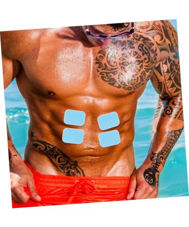 Anneomas 20 Pieces Leaf Gel Pads for Abdominal Muscle Toner Best Muscle Gel Pads for Fitness & Toner - Buy Online on GoSupps.com