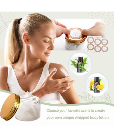 JUYRLE Body Butter Making Kit- Shea Butter Lotion Making Kit DIY Crafts for Adults with Coconut Oil Organic Shea Butter Natural Whipped Coconut Oil Body Butter Maker Skin Care Gifts for Women - Buy Online on GoSupps.com